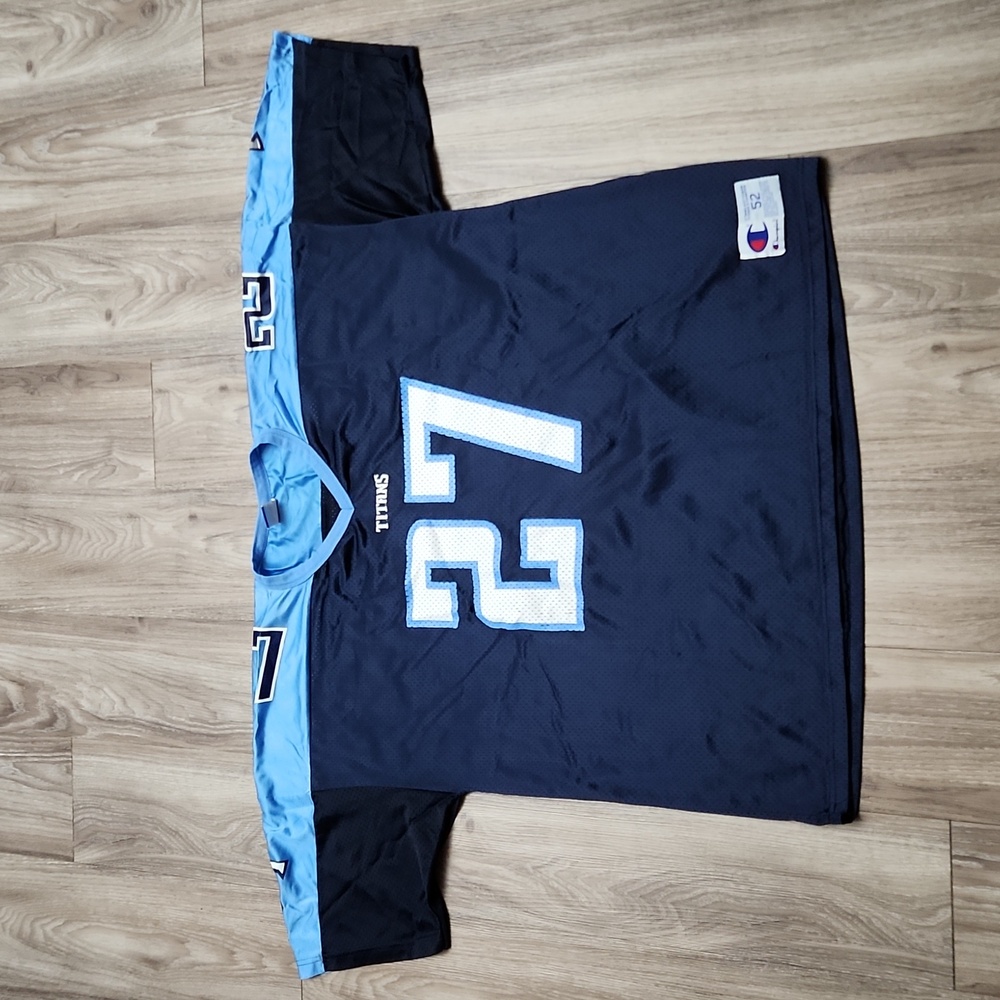 Eddie George #27 Tennessee Titans Vintage Champion Jersey XX-Large Men's 52 VTG